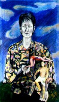 <div class='title'>Offspring</div><br>mixed media<br>38"w x 58"h<br>