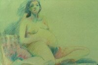 <div class='title'></div><br>watercolor pencil<br>18"w x 12"h<br>