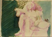 <div class='title'></div><br>watercolor pencil<br>11"w x 9"h<br>