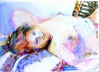 <div class='title'></div><br>watercolor pencil<br>9.5"w x 7"h<br>SOLD