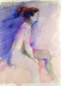 <div class='title'></div><br>watercolor, pencil<br>9"w x 11"h<br>