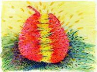 <div class='title'>Birth</div><br>mixed media<br>24.5"w x 25.5"h<br>