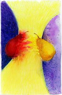 <div class='title'>Yearning</div><br>mixed media<br>22.5"w x 30.5"h<br>