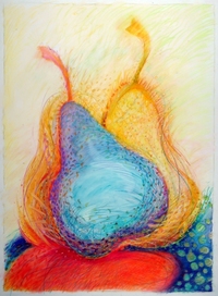 <div class='title'>Pirouette</div><br>mixed media<br>35"w x 46"h<br>SOLD