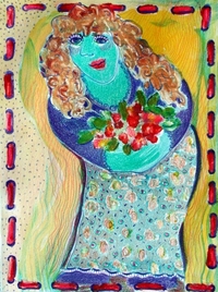 <div class='title'>Blue Girl on a Sewing Card</div><br><br><br>