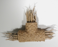 <div class='title'>Growth Where You Least Expect It</div><br>glass, seed, aluminum, caulk<br>14"h x 18"w x 5"d<br>SOLD